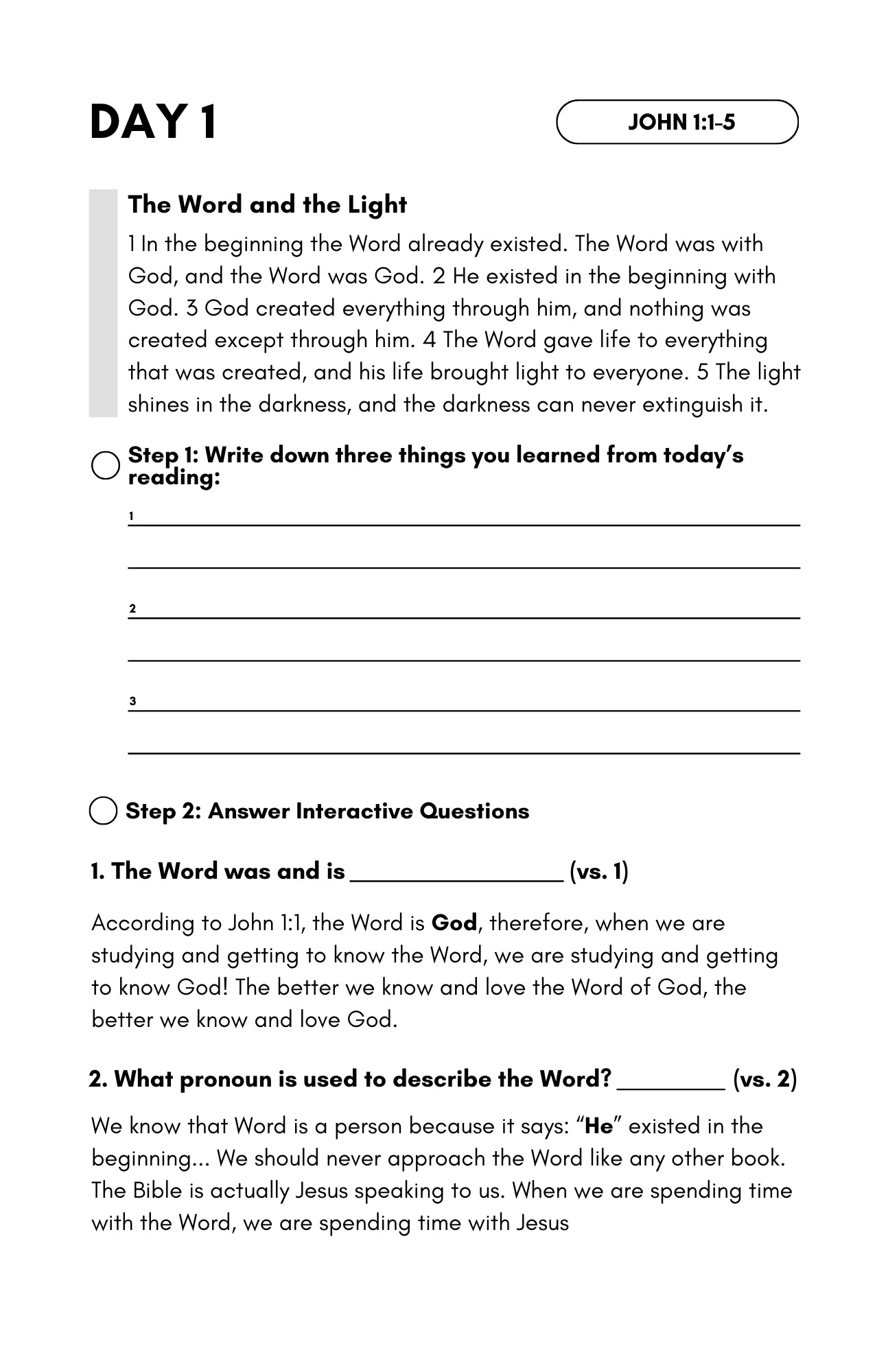 30-Day Growth Challenge Booklet 2025