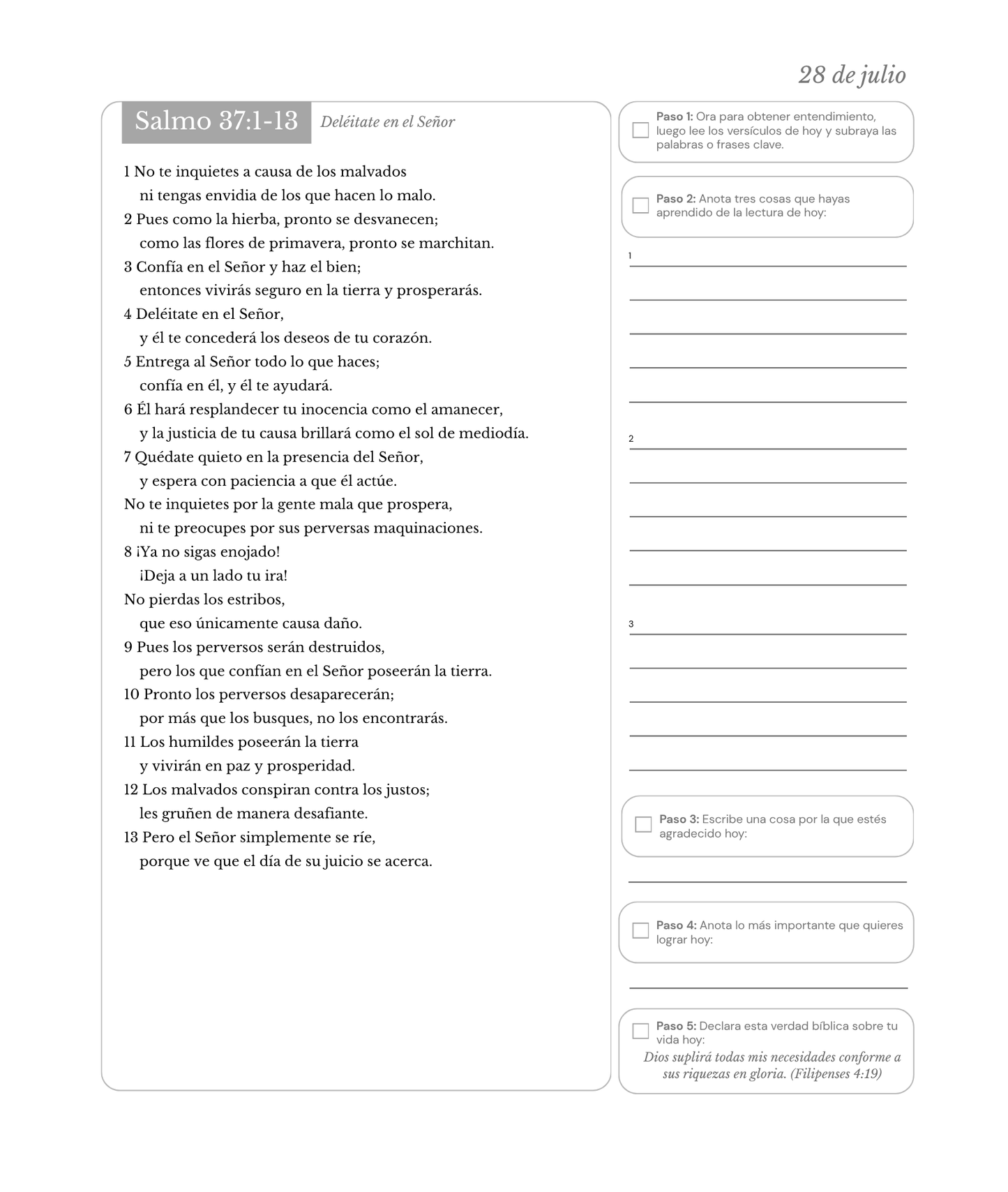 Libro De Crecimiento Diario E-Book Volumen 4 Julio-Diciembre