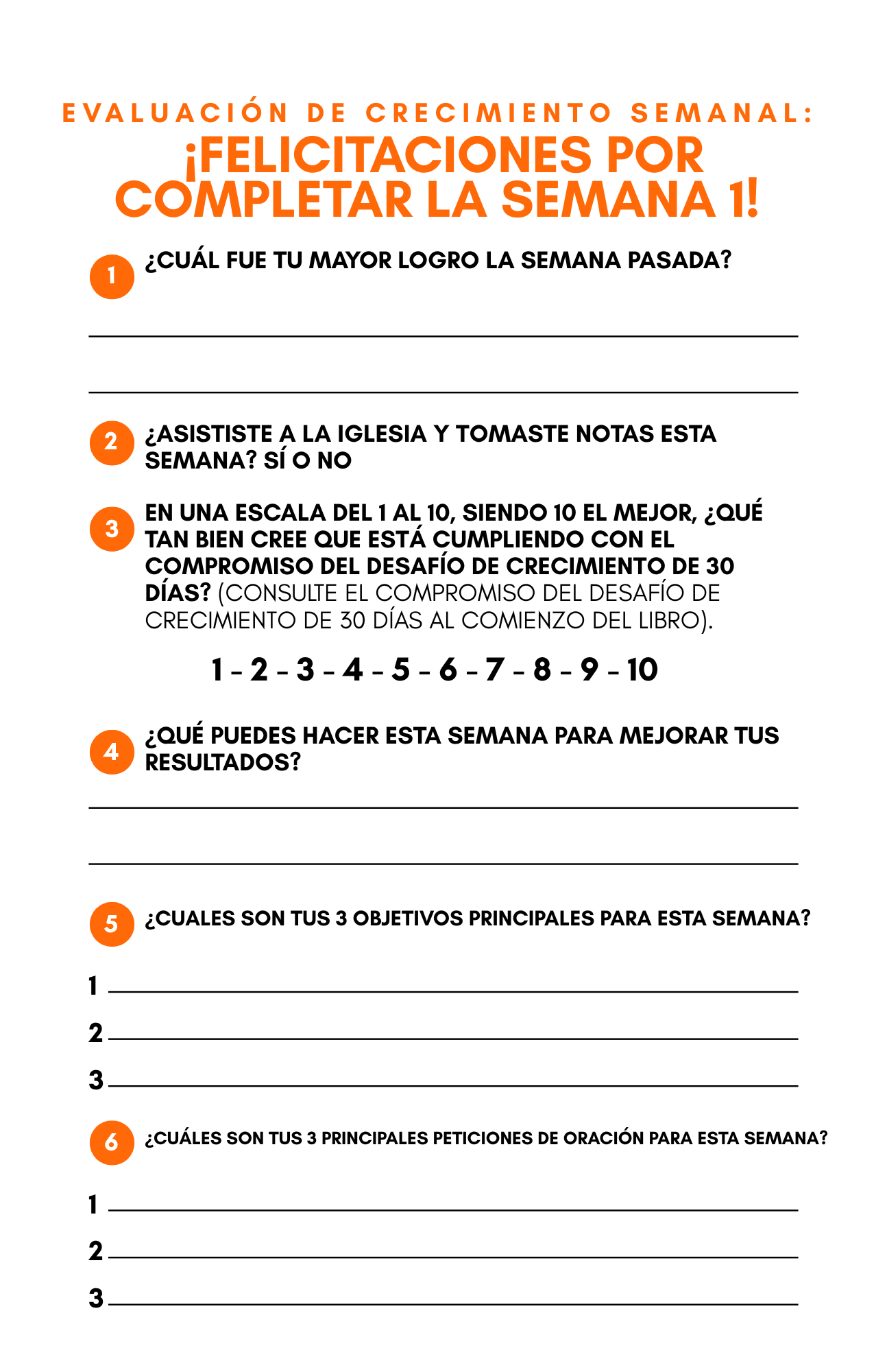 Reto De Crecimiento De 30-Días