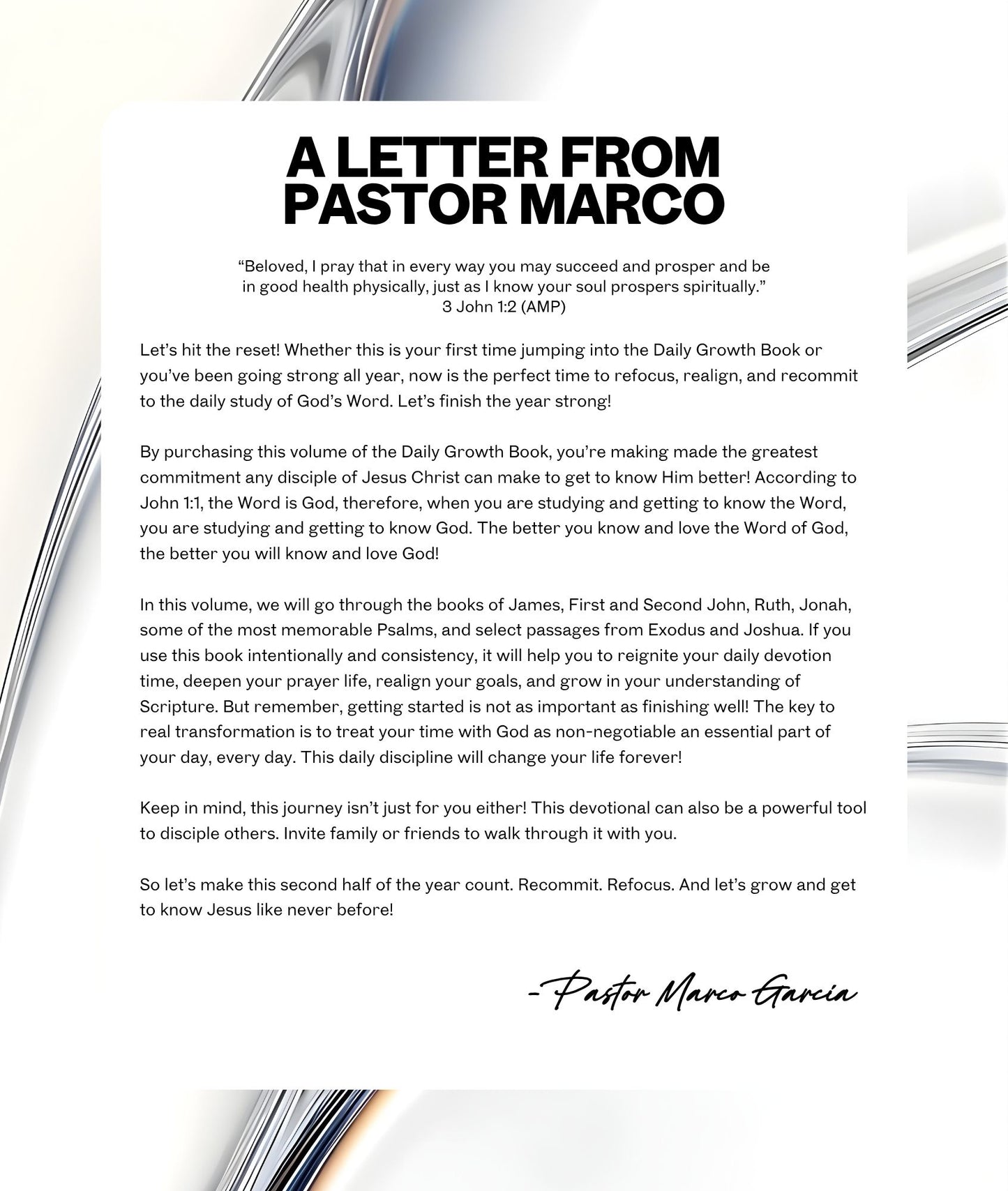 The Daily Growth E-Book - Volume 4 Jul-Dec