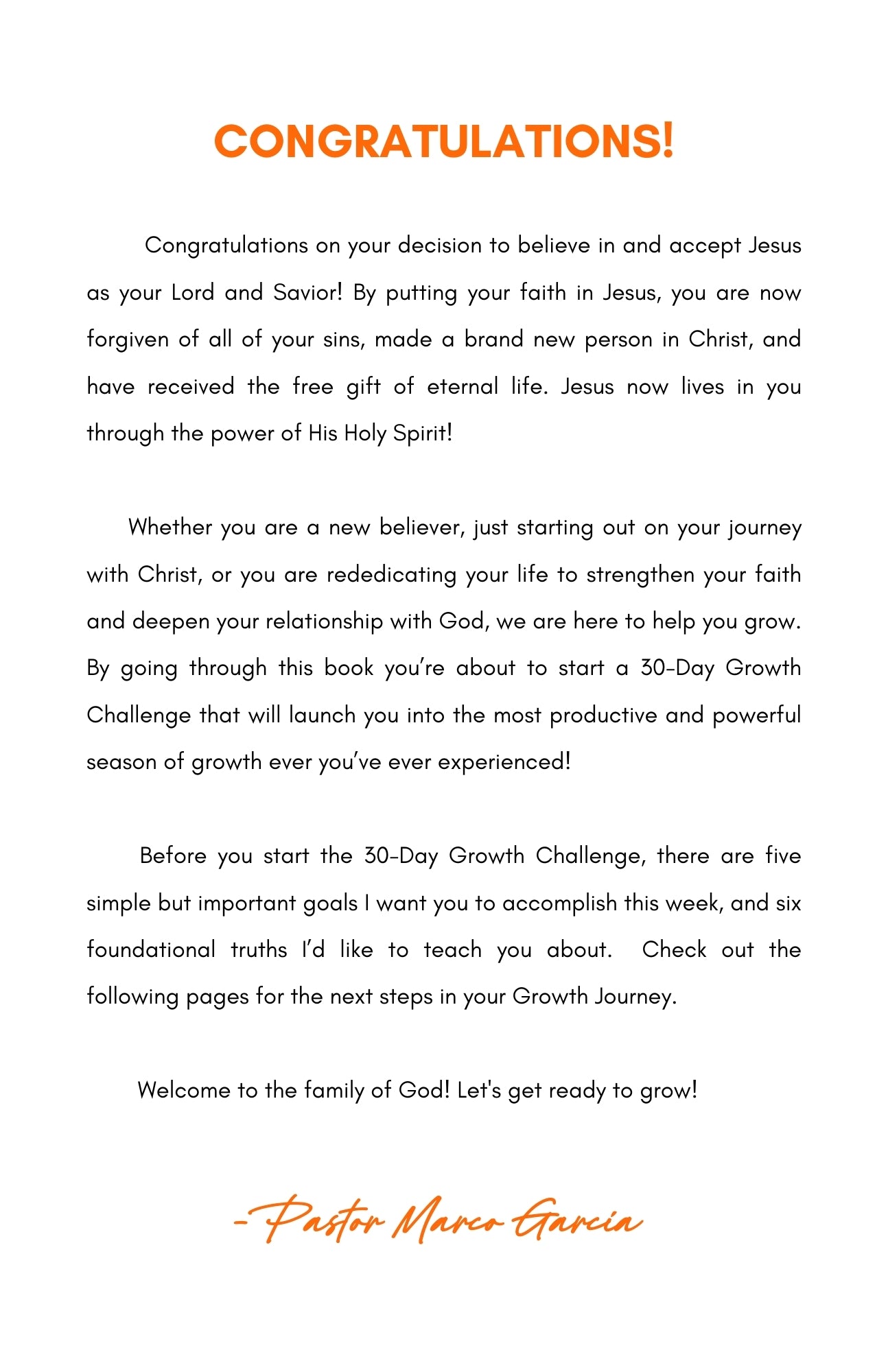30-Day Growth Challenge Booklet 2025