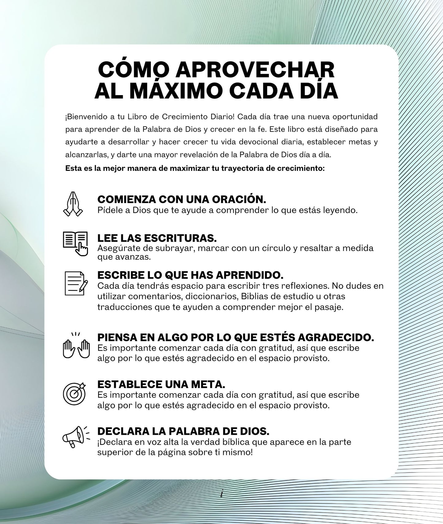 Libro De Crecimiento Diario E-Book Volumen 4 Enero - Junio