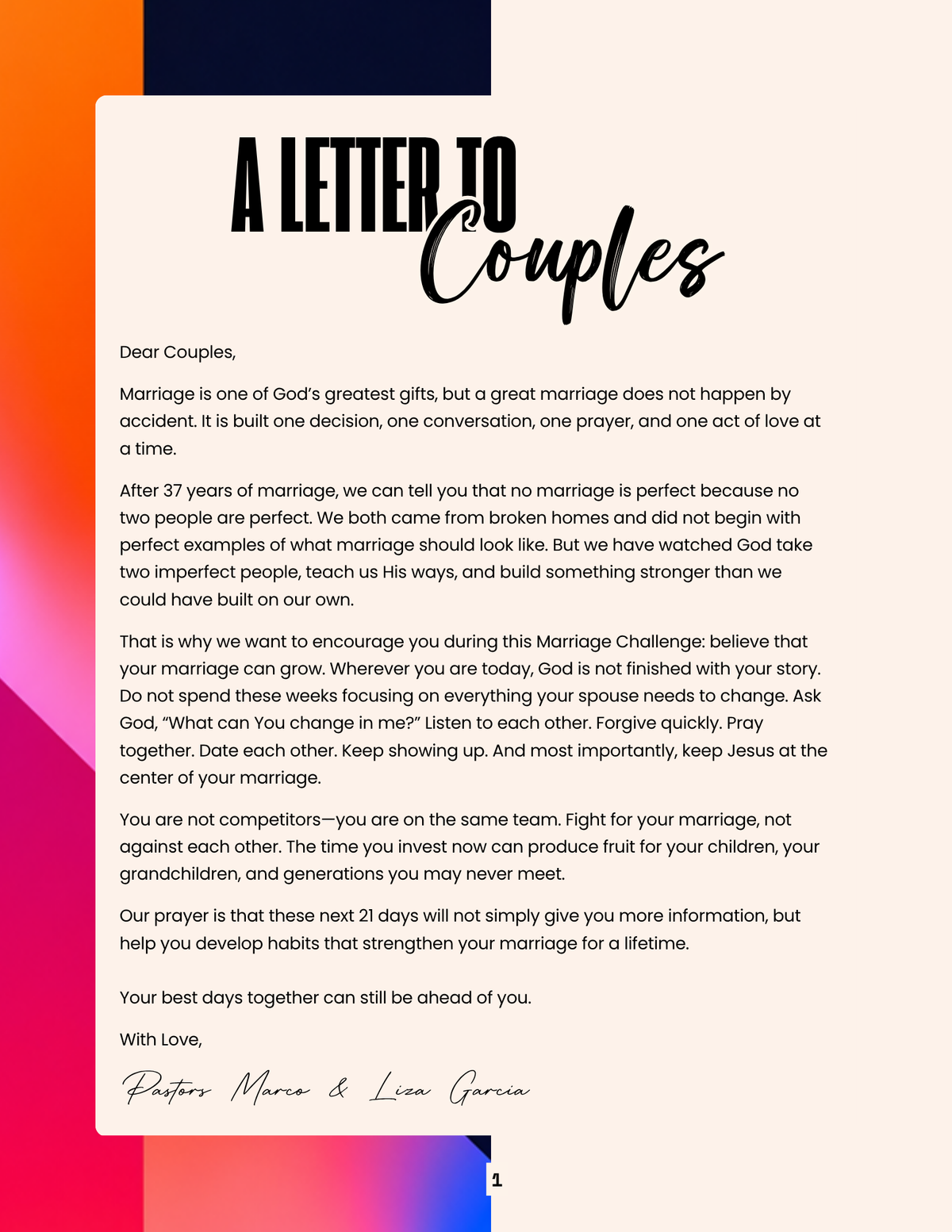 Marriage Challenge 2026 E-Book