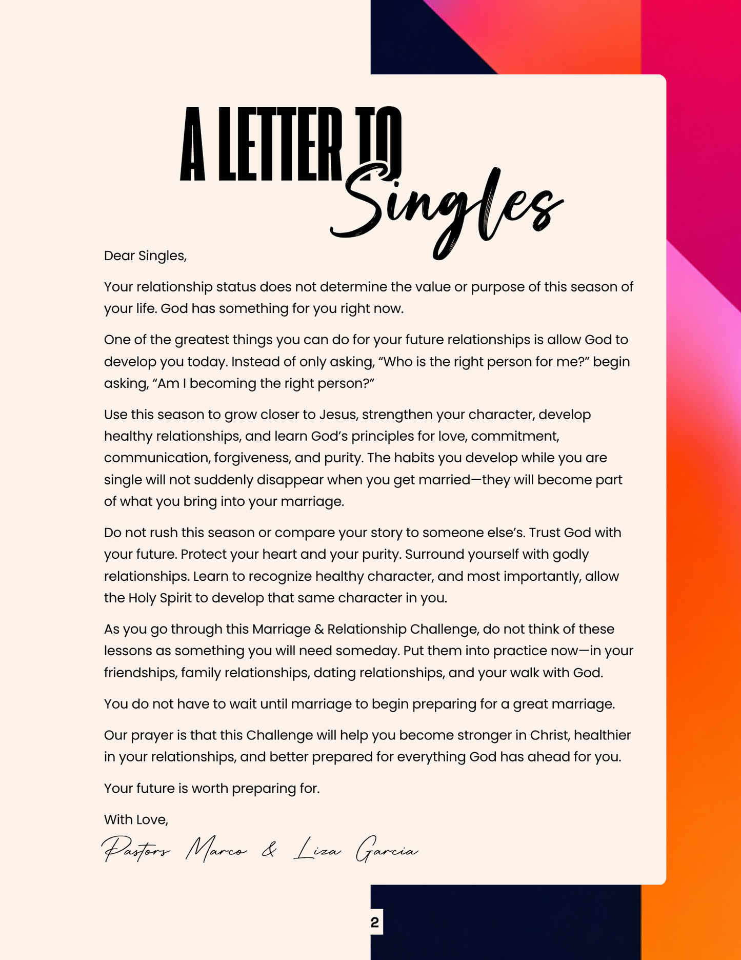 Marriage Challenge 2026 E-Book