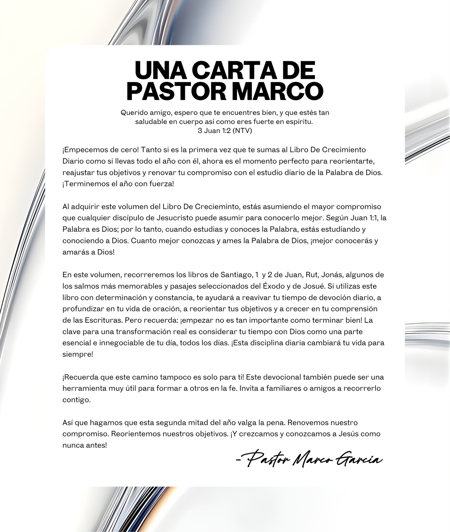 Libro De Crecimiento Diario E-Book Volumen 4 Julio-Diciembre