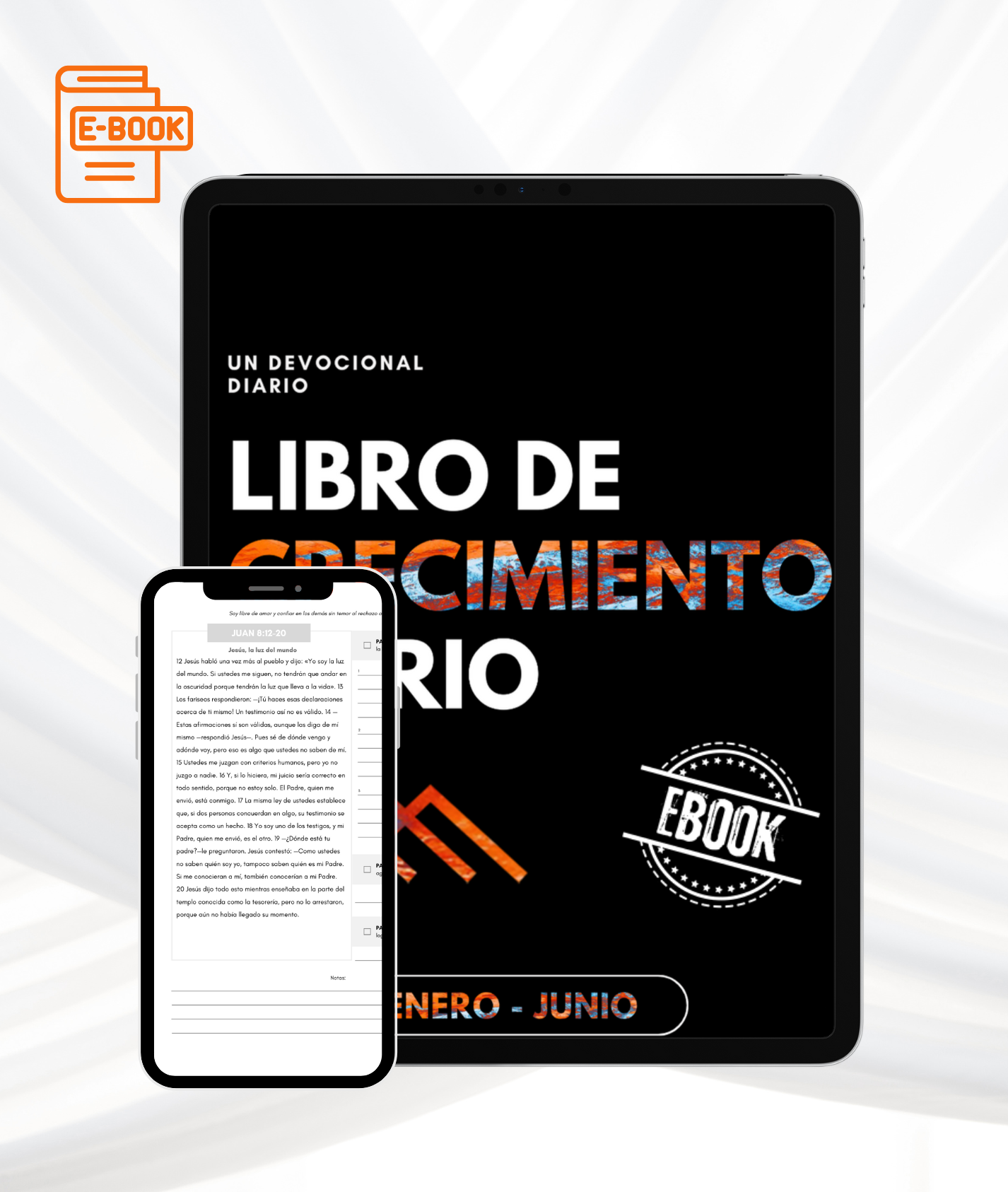 Libro De Crecimiento Diario E-Book Volumen 3 Enero-Junio