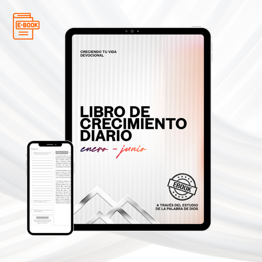 Libro De Crecimiento Diario E-Book Volumen 4 Enero - Junio