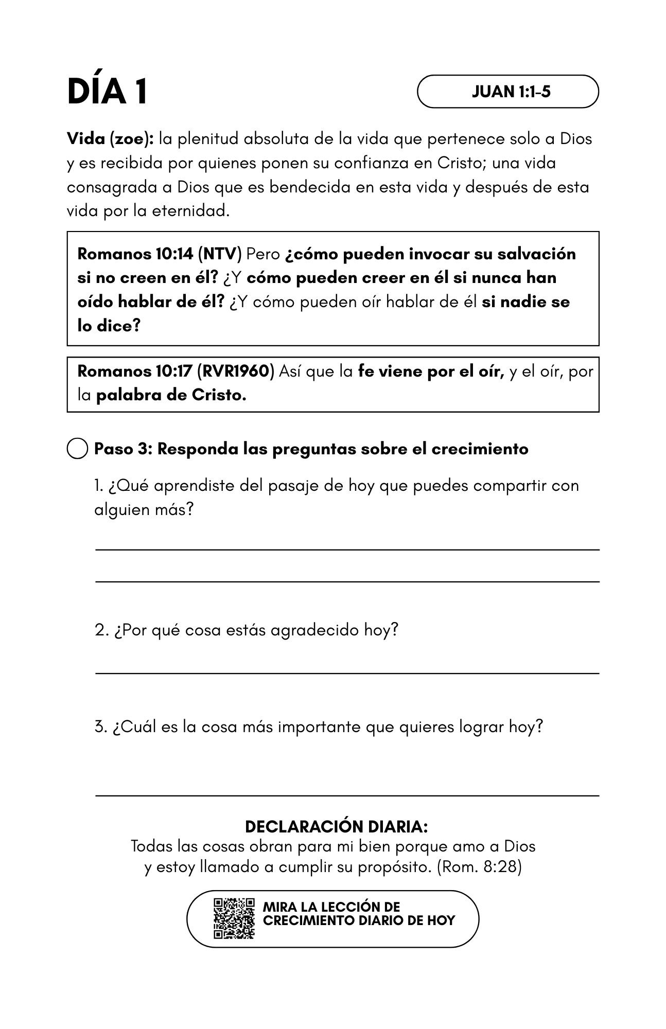 Reto De Crecimiento De 30-Días