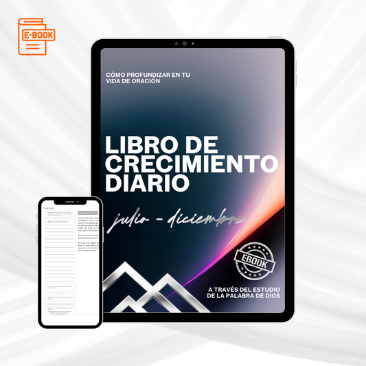 Libro De Crecimiento Diario E-Book Volumen 4 Julio-Diciembre